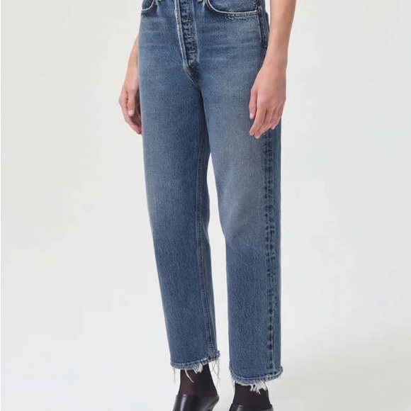 Agolde 90’s Crop Straight Jeans - Picture 8 of 8